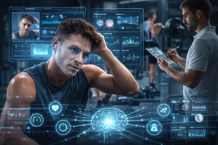 AI facial analysis for sports wellness