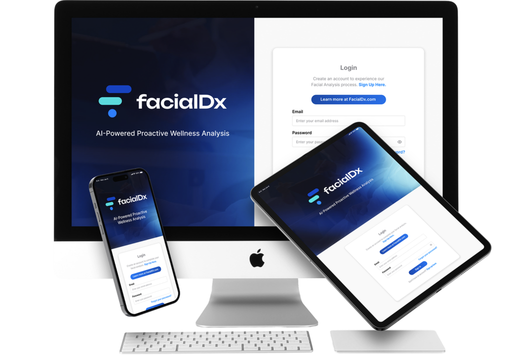 FacialDx AI wellness analysis software